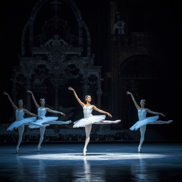 The Russian Ballet Brings Swan Lake to the PACE Center Swan Lake By The Russian National Ballet Theatre At The Pace Centre (Ai-Generated)